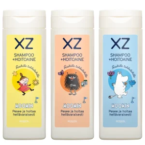 XZ  Muumi 2in1 shampoo+hoitoaine 250ml