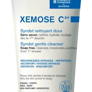 Uriage Xemose C8+ Syndet Gentle Cleanser 200 ml hellävarainen puhdistusvoide