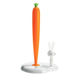 Alessi Bunny & Carrot talouspaperiteline 29cm, valkoinen