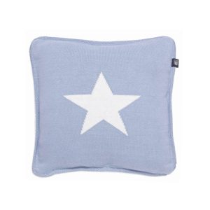 Gant Baby Star knit neuletyynynpäällinen, light blue