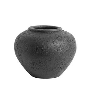 Muubs Jar Luna Black 18, terrakotta ruukku