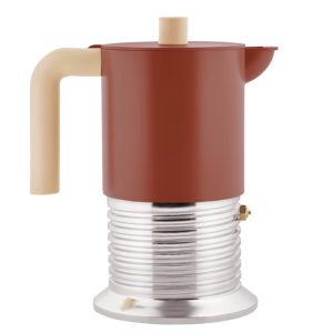 Alessi Vite espressokeitin, 6:n kupin, ruskea