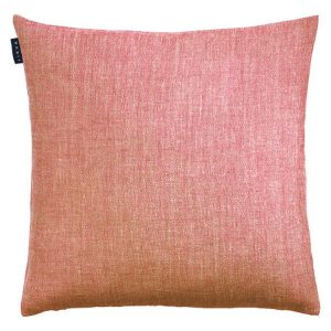 Linum Village tyynynpäällinen, deep coral red