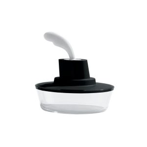 Alessi Ship Shape leviterasia, musta