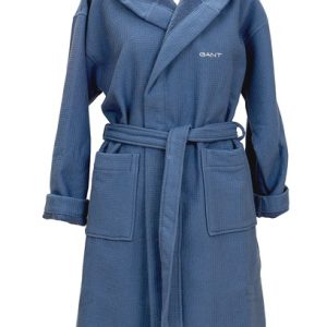 Gant Kylpytakki Waffle robe, salty sea M