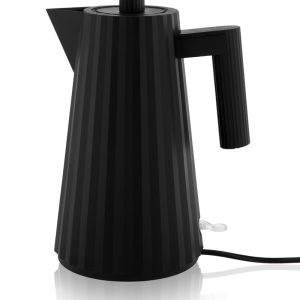 Alessi Plissé vedenkeitin, musta 1,7L