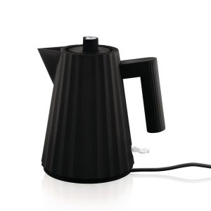 Alessi Plissé vedenkeitin, musta 1L