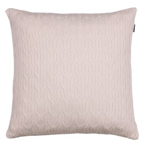 Gant Flat cable knit tyynynpäällinen, champagne pink