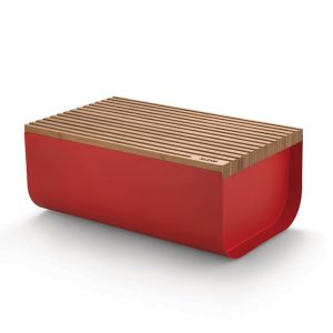Alessi Mattina leipälaatikko, punainen