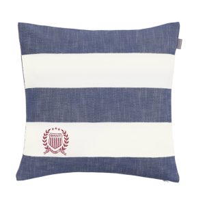 Rugby stripe tyynynpäällinen, moonlight blue