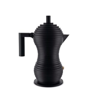 Alessi Pulcina espressokeitin, 3:n kupin, musta