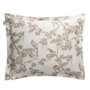 Gant Tree print tyynyliina, taupe beige